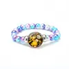 Pulsera de Cuentas de Pokémon, Pulsera Elástica de Colores con Cuentas, Accesorio de Pulsera Elástica de Pikachu Pokémon