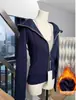 Ropa de Yoga Jimo para Mujer 2026 Nuevo Otoño e Invierno Ajustado a la Cintura Casual Deportiva Sudadera con Capucha Chaqueta para Mujer