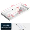 Lavabo Integrado de Cerámica de Alta Temperatura Lavabo para Ropa con Tabla de Lavar Lavabo para Balcón Baño Lavabo Lavabo Sobre Encimera