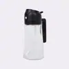 Botella pulverizadora de aceite para cocina para uso doméstico, doble propósito para rociar y verter, adecuada para freidoras de aire, aceite de oliva, aceite de cocina, barbacoa, botella pulverizadora de aceite atomizado