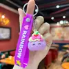Nuevo Postre Creativo Pastel Pequeño Cabeza de Calabaza Llavero Accesorios Colgante para Bolso de Pareja Muñeco Adorno Pequeño Venta al por Mayor