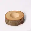 Artesanías de Madera, Adornos Creativos, Anillos para Servilletas de Boda, Portavelas, Troncos de Madera Natural, Decoración del Hogar, Adornos para Suculentas