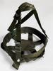 QGF03 Casco Táctico Revestimiento Colgante Revestimiento de Kevlar Piel de Oveja Microfibra Malla Transpirable Correa de Barbilla