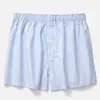Fábrica de Origen Nantong Calzoncillos de Algodón Puro para Hombre Corte Holgado Ropa de Dormir para Casa Tallas Grandes Boxer Briefs Suministro Directo en Stock