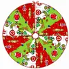 Amazon Transfronterizo Falda para Árbol de Navidad Grinch Decoraciones Navideñas Fiesta Festiva Atmósfera Decorativa Adornos Venta al por Mayor