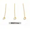 Acessórios para Joias DIY Transfronteiriços, Vários Estilos, Acessórios para Miçangas que Preservam a Cor, Espaçadores em Formato de Flor, Separadores em Formato de Coração, Acessórios de Cobre Atacado
