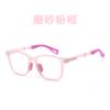 Gafas planas TR90 para niños con protección contra la luz azul, de silicona, antideslizantes, para la nariz, para jóvenes, para teléfono móvil, ordenador y protección contra la luz azul.