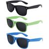 Nuevo material degradable de paja de trigo hombres y mujeres tendencia de conducción gafas de sol minimalistas gafas de sol protección UV