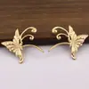Accesorios de Joyería Estilo Antiguo Estilo Étnico Cobre Fundido Mariposa Tridimensional Pasador Materiales para Manualidades