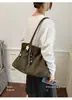 Bolso de Terciopelo Gamuzado para Mujer 2026 Nuevo Estilo Tendencia Otoño Retro Milanés Bolso Tote para el Trabajo Bolso de Hombro de Gran Capacidad