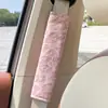 Almohadilla de Hombro para Cinturón de Seguridad de Coche Blue Rain Estampado de Leopardo de Alta Gama Protector de Cinturón de Seguridad Almohadilla de Hombro para Coche Anti-Estrangulamiento