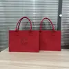 Bolsa de Fieltro para Boda, Bolso de Mano de Fieltro Rojo, Bolsa de Fieltro Personalizada de Paz y Alegría, Bolsa de Fieltro, Bolso de Mano Personalizado