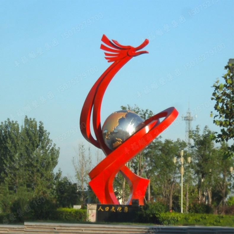 大型不锈钢雕塑01