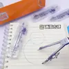 Conjunto de Bússola de Metal Pioneer para Alunos do Ensino Fundamental Ferramentas Profissionais de Desenho Bússola de Aço Inoxidável para Estudante Recarga