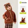 Dudujia Roupa Infantil Jaqueta de Veludo Infantil Nova de Inverno Moletons Infantis Tops Grossos de Inverno para Meninas Bebê