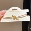 Pulsera ajustable estilo ins coreano con forma de serpiente de circón, moderna y versátil para el uso diario, lujo ligero con un toque de alta gama, joyería al por mayor
