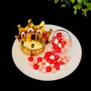Banquete de Bodas Transfronterizo Fiesta de Cumpleaños Caja de Dulces Corona Base para Pasteles Chapada en Oro Caja de Dulces para Bodas Caja de Empaque para Chocolates