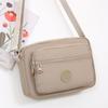 Bolso de lona ligero impermeable bandolera tela Oxford bolso para madre de mediana edad y anciana gran capacidad nailon lavado bandolera para mujer