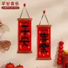 Decoraciones de Año Nuevo Atmósfera 2026 Montaje de Atmósfera de Año Nuevo Festival de Primavera Año del Caballo Felicitaciones de Año Nuevo Día de Año Nuevo Adornos Colgantes Festivos