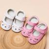 Comercio exterior al por mayor zapatos de primavera y otoño para bebé niña y niño pequeño lazo Zapatos de princesa para bebé zapatos de bebé D0809