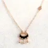 Popular Precio Especial Moda y Temperamento Dulce Sonido de Amor Acero de Titanio Silbato Clavícula Collar de Amor para Mujer de Alta Calidad con Preservación de Color