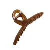 Pinza para el Cabello Grande Elegante de Gama Alta para Mujer 2025 Nuevo Estilo Pinza de Tiburón para el Cabello en la Parte Posterior de la Cabeza Pinza Color Nude Accesorios para el Cabello al por Mayor