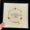 Novo Bracelete de Cinco Cabaças Micro-Incustado Estilo Chinês, Joia Versátil de Ouro Areia de Luxo Leve Nicho para o Dia a Dia