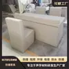 Mesas y Sillas Especiales para la Sala de Interrogatorios, Sala de Entrevistas con Acolchado Suave, Mesa Anticolisión, Silla de Seguridad, Mesa y Sillas con Acolchado Suave para la Sala de Conversaciones, Listos para la Venta