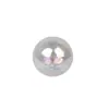 Sinfonía Bola Transparente Decoración de Pastel de Cumpleaños Estilo Ins Transparente Blanco Rosa Hermoso Romántico Horneado Adornos Festivos