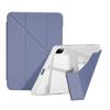 Adequado para Capa Protetora Dobrável para iPad 3Y 10,2 Polegadas 25 Modelos Capa Protetora para Tablet iPad com Porta-Caneta Capa Flip Case Inferior Altamente Transparente