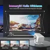 Proyector TP300 Modelo Mini Android 4K Inteligente Inalámbrico para Uso Doméstico, Proyección de Pantalla Móvil de Alta Definición 450ANSI