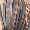 Rattan color café, ratán de PE, ratán plano, material de tejido de ratán, reparación de mecedora, reparación de silla de ratán