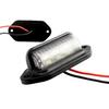 Venda direta da fábrica 6LED luz da placa do caminhão carro caminhão ônibus reboque luz traseira luz lateral 12-24V