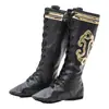 Botas Mongolas Hombre Retro Baile Nuevo Suela Blanda Zapatos de Examen Hombres y Mujeres Botas de Baile Étnico Yoga Aeróbicos Gimnasia