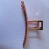 Moda Metal Pinza para el Cabello Grande Francesa Retro Aleación Baño Parte Trasera de la Cabeza Elegante Elegante Lujo Ligero Pinza de Tiburón
