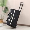 Bolsa de viaje bolsa con ruedas para distancias cortas ligera impermeable bolso de mano color sólido tela Oxford gran capacidad bolsa de equipaje logo estampado