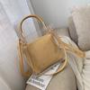Verano Bolso Pequeño Mujer 2019 Nuevo Estilo Coreano Portátil Combinable Bolso de Hombro Moda Estilo Occidental Transparente Jelly Bandolera