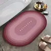 Alfombrilla de baño con tecnología de tela, absorbente, antideslizante, de secado rápido, de goma, venta al por mayor
