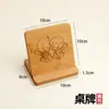 Tarjeta de mesa de doble cara, tarjeta de exhibición, tarjeta de menú, tarjeta de pedido, tarjeta de código bidimensional, tarjeta de escaneo de colección, tarjeta de nombre, tarjeta de mesa, letrero de mesa