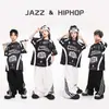 Ropa Moderna Infantil de Street Dance Hip-Hop Marca de Moda para Niños Atuendos Disfraces de Presentación de Jazz para Niñas Atuendos de Presentación de Hip-Hop