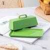 Mantequillera de Cerámica Transfronteriza de Amazon para el Hogar y la Cocina, Caja para Mantequilla con Tapa, Mantequillera Personalizada con Logotipo Personalizado