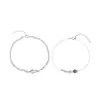 Pulseras de Pareja Nomeolvides para Hombres y Mujeres Diseño de Nicho en Instagram Token de Amor Pulsera Versátil de Moda Regalo para Novia
