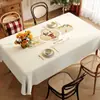 Mantel de Tela Impermeable y a Prueba de Aceite, Mantel Rectangular para Mesa de Comedor sin Lavado, Mantel de Mesa de Lujo Ligero de Gama Alta, Modelo Nuevo 2025 Mantel para Mesa de Café