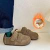 Zapatos Birkenstock para Niñas, Zapatos de Algodón para Niños, Nuevos Zapatos de Algodón Gruesos con Forro Polar Cálido Estilo Coreano 2025 para Niños y Bebés