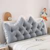 Almohada de noche de corona encaje cepillado cojín de princesa tatami para dos personas cojín de soporte lumbar para respaldo venta al por mayor