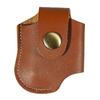Estuche para encendedor de cuero PU con manchas, funda de cuero para encendedor, para colgar en la cintura, estuche protector para encendedor de queroseno para exteriores, estuche protector para encendedor