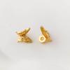 Novo estilo chinês antigo frisado meia asas de borboleta contas de diamante incrustadas acessórios de joias faça você mesmo atacado