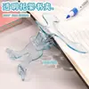 Novo Clipe de Livro com Cabeça de Domo Transparente Abertura Grande Clipe de Leitura Artefato de Leitura para Estudante Clipe de Livro Clipe de Planejador Fabricante Atacado