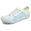 Zapatos de natación fitness multifuncionales para exteriores para hombre y mujer, coloridos, anti-corte, para senderismo, zapatilla nueva de cinco dedos