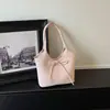 Bolsa Feminina de Bolinhas com Laço 2026 Nova de Verão para o Trabalho Ombro Único Sob o Braço Grande Capacidade Bolsa Saco de Trabalho